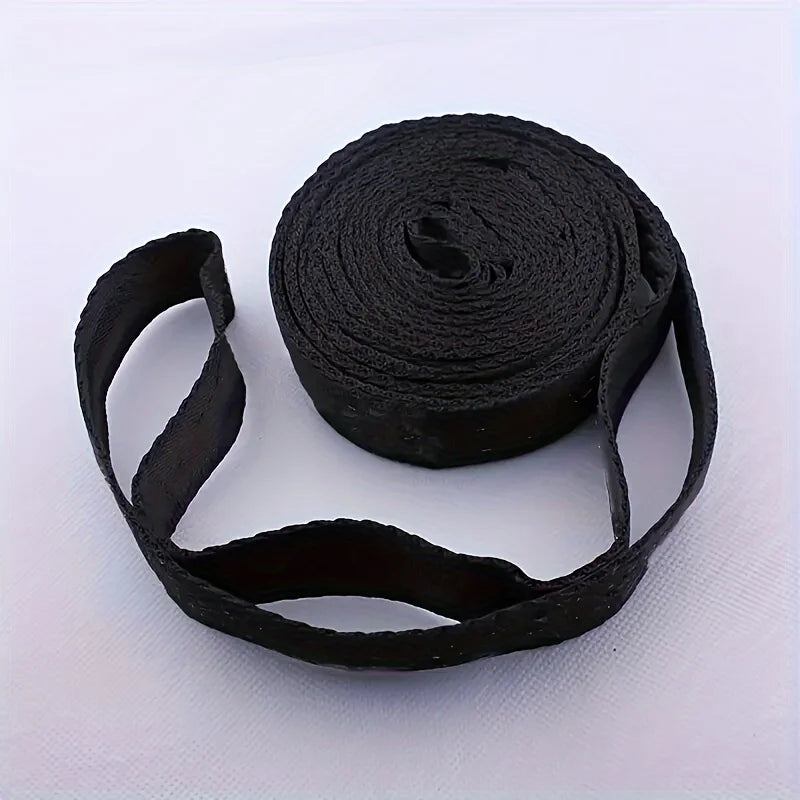 Correias De Poliéster Reforçado Para Acampamento AO Ar Livre Black Hammock Straps 5 Ring Alta Carga-rolamento Farpado 2pcs