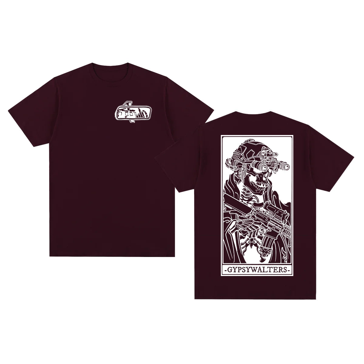 Forward Observations Group Vintage t-shirt Death Skeleton Satan Gothic Clothes Cotton Men T shirt New TEE TSHIRT Womens tops