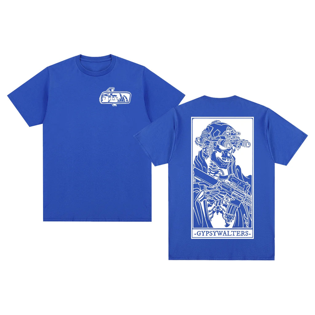 Forward Observations Group Vintage t-shirt Death Skeleton Satan Gothic Clothes Cotton Men T shirt New TEE TSHIRT Womens tops