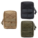 Tactical 600D Outdoor Waist Bag Molle Pouch Tool Zipper Waist Pack Hungitng Accessory Belt Pouch