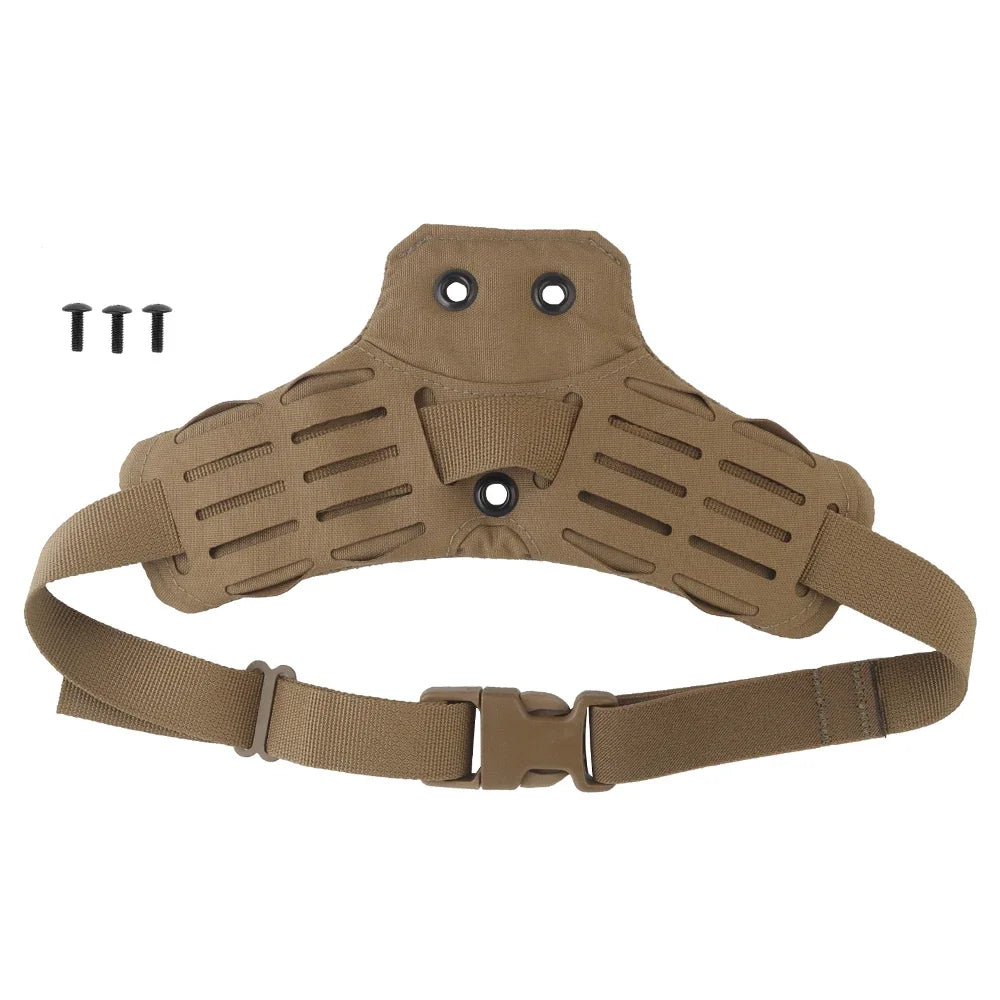 MOLLE Drop Leg Platform 3-Hole Side Kick ARC Lower Plate Accessories Universal Drop Leg Panel with Adjustable Thigh Straps