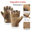Tactical Gloves Half Finger for Men And Women Outdoor Mountaineering Cycling Wear-resistant Breathable Riding Gloves