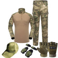 Tactical  Uniform Suits Milit Outdoor Camouflage Suit Hunting Shirts Pants Fish Trainning Airsoft Paintball Clothes Sets