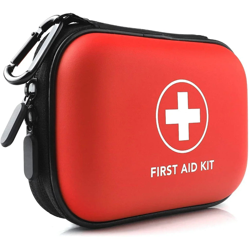 Kit de primeiros socorros multifuncional para emergências médicas,uso doméstico, camping e trilhas.
