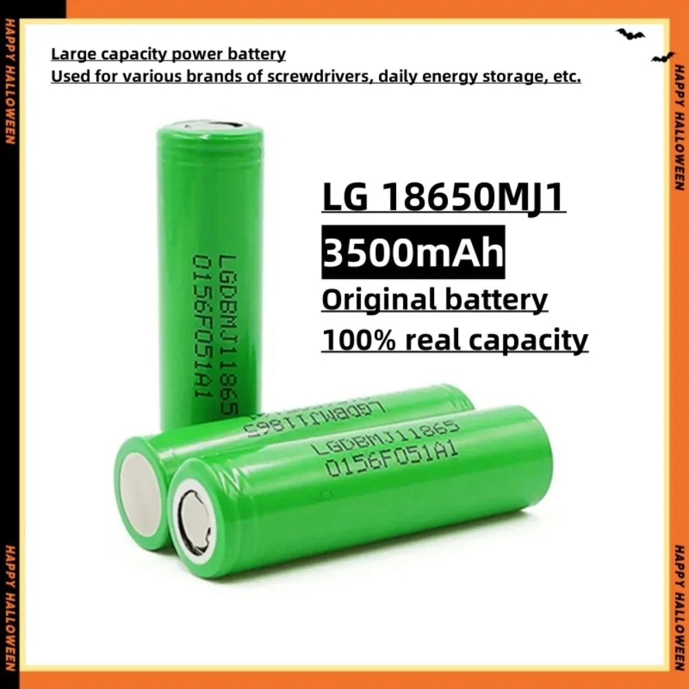 Nova bateria  18650 lithium battery 3500mAh 3.7v 25A
