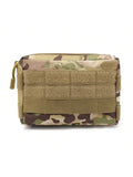 Outdoor EDC Hunting Tatical Molle Pouch Waist Pack Coin Cell Phone Bag Nylon Portable Men Toiletry Bag Clutch Outdoor