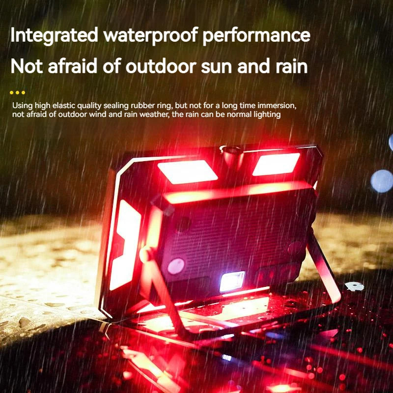 Refletor LED recarregável para barraca de camping
