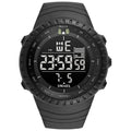 SMAEL Brand Men Electronics Watch Outdoor Sports Waterproof Big Dial Digital LED Alarm Digital-watch 1237 Sport Watch