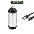 Outdoor camping tools camping lights 5 kinds of lights adjustable ceiling can be connected with the bracket TYPE-C charging.