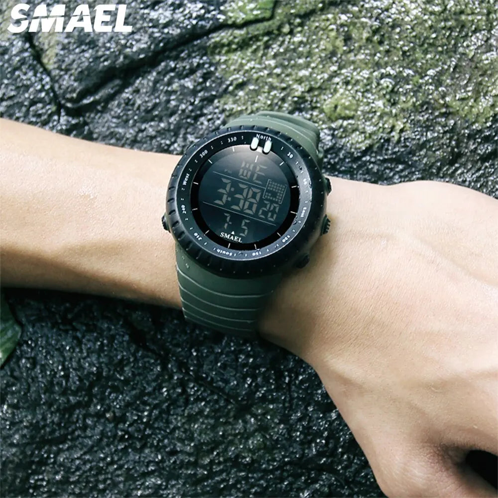 SMAEL Relógio militar à prova d'água