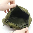 Outdoor EDC Hunting Tatical Molle Pouch Waist Pack Coin Cell Phone Bag Nylon Portable Men Toiletry Bag Clutch Outdoor