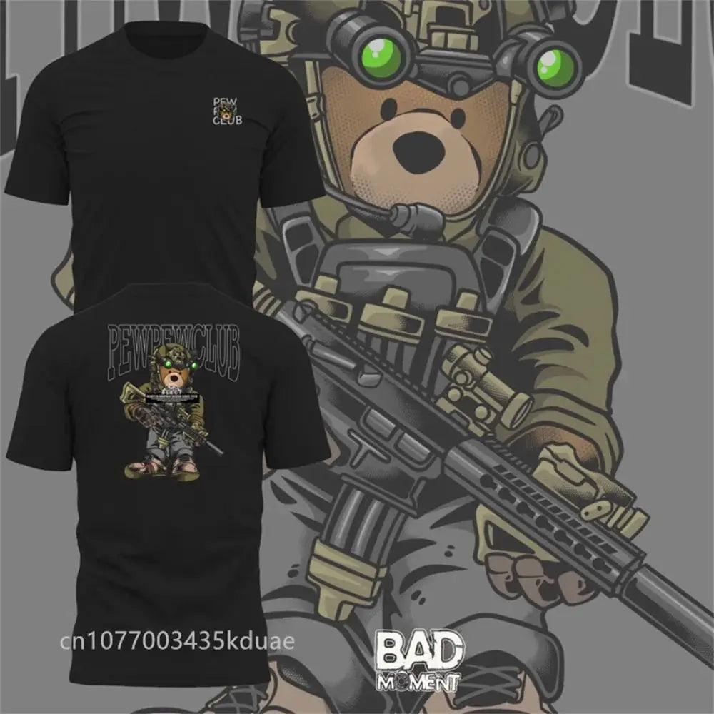 Men‘s T Shirt Outdoor Sports Tactical T-Shirt Men Breathable O-Neck Cotton Short Sleeve Tops Street Tee Clothing Casual Tees