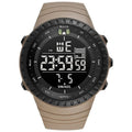 SMAEL Brand Men Electronics Watch Outdoor Sports Waterproof Big Dial Digital LED Alarm Digital-watch 1237 Sport Watch