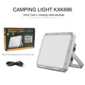 Refletor LED recarregável para barraca de camping