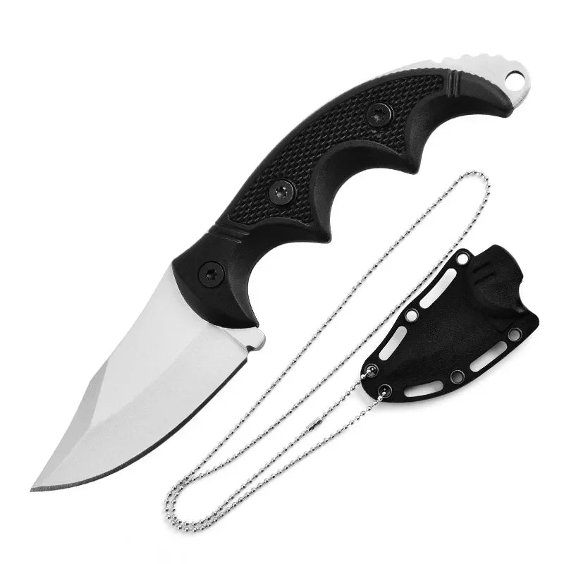 New EDC tool Outdoor wilderness survival knife multifunctional straight  knife non folding knife portable