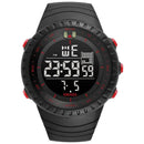 SMAEL Brand Men Electronics Watch Outdoor Sports Waterproof Big Dial Digital LED Alarm Digital-watch 1237 Sport Watch