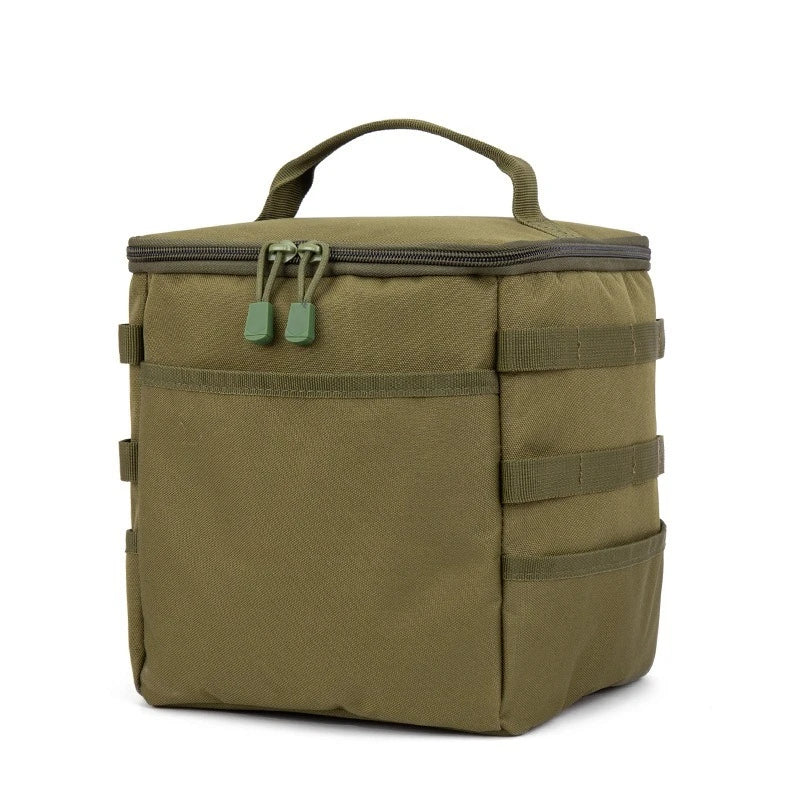 Outdoor Camping Storage Bag Large Capacity Ground Nail Tool Bag Gas Canister Picnic Cookware Utensils Kit Bag