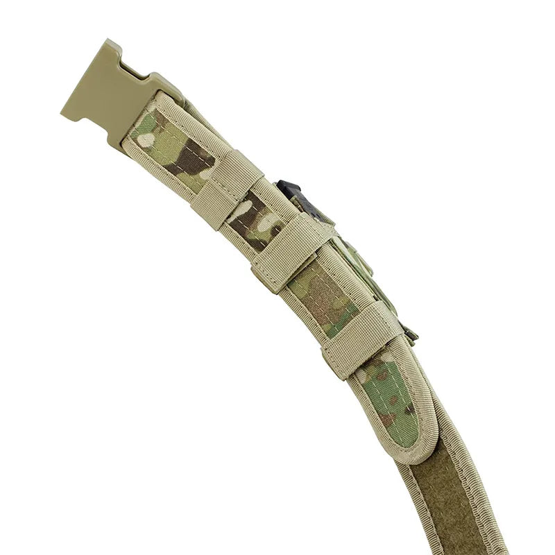Hunting Equipment System Tactical Men Belt Waist Support Security Combat Duty Utility Belt with Magazine Pouches