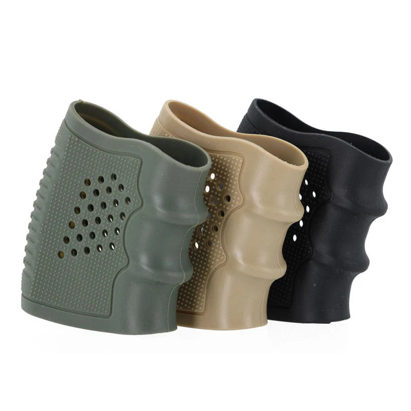 Pistol Rubber Grip Glove Cover Sleeve Anti Slip Handguns For Glock