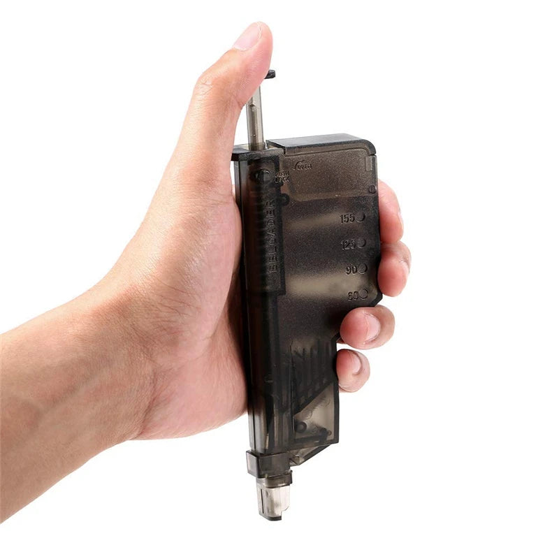 Carregador rápido de BBs de plástico para Airsoft