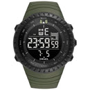 SMAEL Brand Men Electronics Watch Outdoor Sports Waterproof Big Dial Digital LED Alarm Digital-watch 1237 Sport Watch