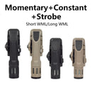 Tactical INFORCE WML APL Nylon Rifle Pistol Gun Strobe LED Light Fit 20mm Rail Airsoft Weapon Hunting Flashlight