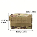 Outdoor EDC Hunting Tatical Molle Pouch Waist Pack Coin Cell Phone Bag Nylon Portable Men Toiletry Bag Clutch Outdoor