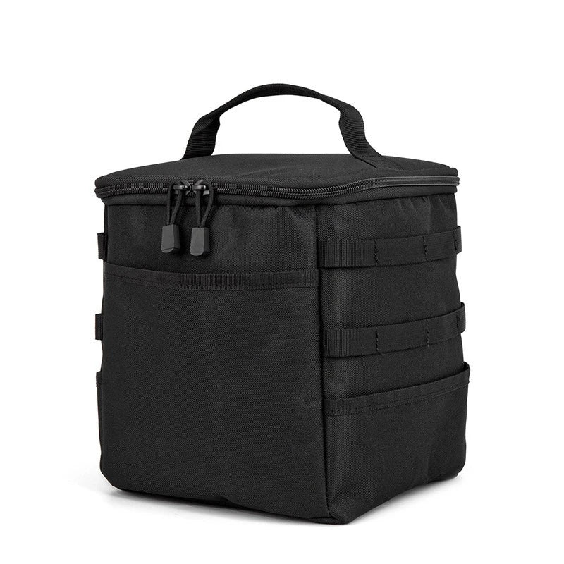 Outdoor Camping Storage Bag Large Capacity Ground Nail Tool Bag Gas Canister Picnic Cookware Utensils Kit Bag