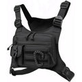 Outdoor Tactical Vest Multi-Functional Sports Vest Backpack Men's Tactical Chest Bag for Hunting Camping Traveling