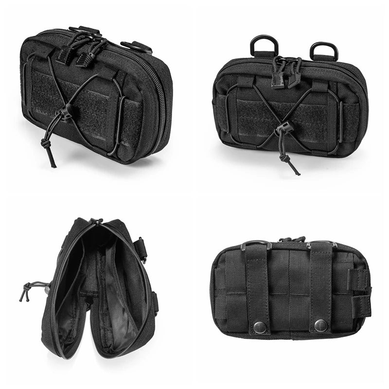 Molle Waist Bag Tactical Pouch Medical First Aid Tool Gear Gadget Bag Pouch Outdoor Sports Hunting Bag