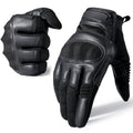Touchscreen PU Leather Motorcycle Full Finger Gloves Racing Pit Bike Riding Motorbike Moto Motocross Enduro Non-slip Protective