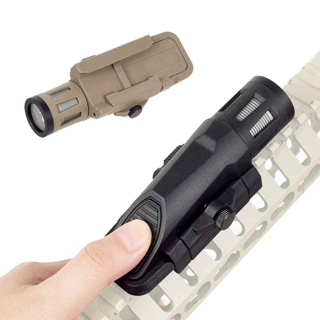 Tactical INFORCE WML APL Nylon Rifle Pistol Gun Strobe LED Light Fit 20mm Rail Airsoft Weapon Hunting Flashlight