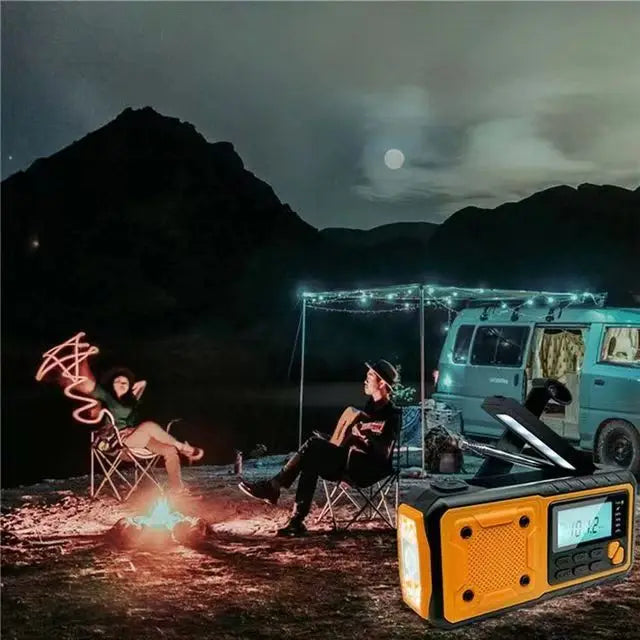 5000mAh/18500mWh Emergency Hand Crank Radio