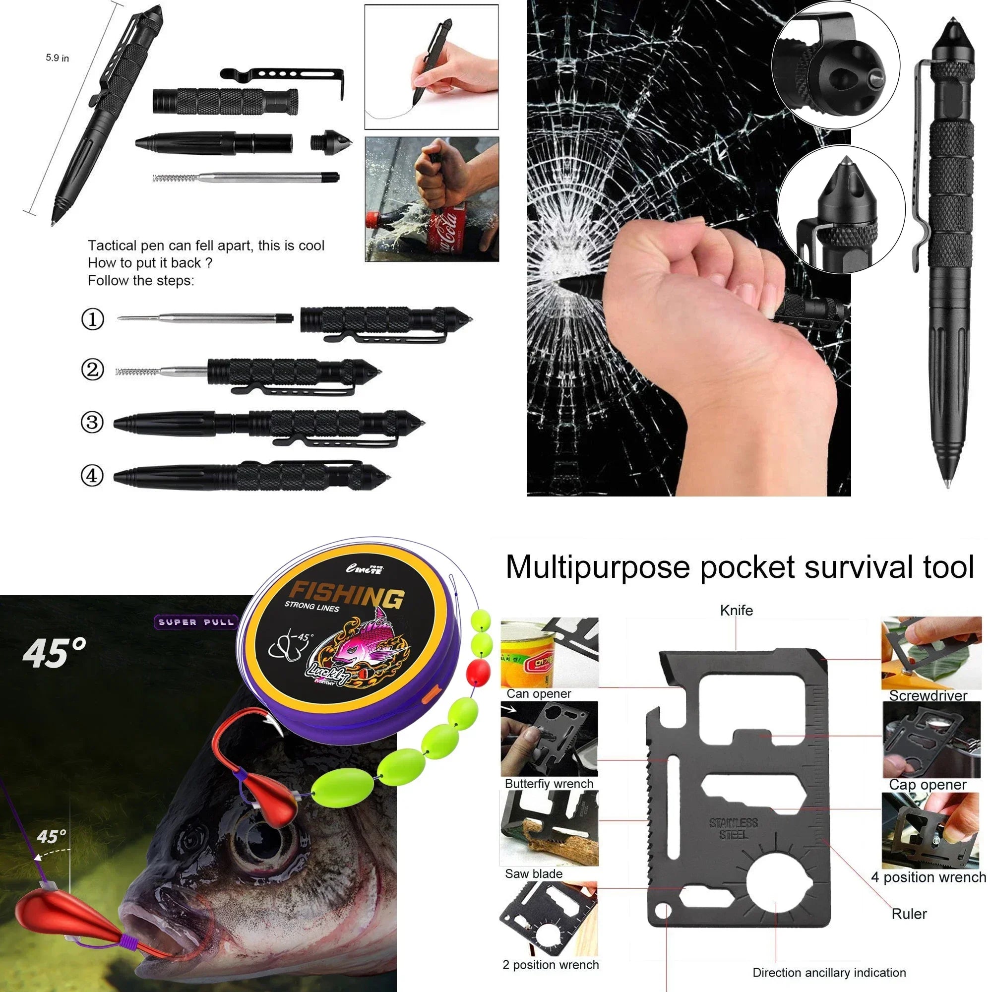 Car Survival First Aid Kit Full Set Molle Outdoor Gear Emergency Kits Camping Hiking Trauma Bag First Aid Kit Outdoor IFAK Edc