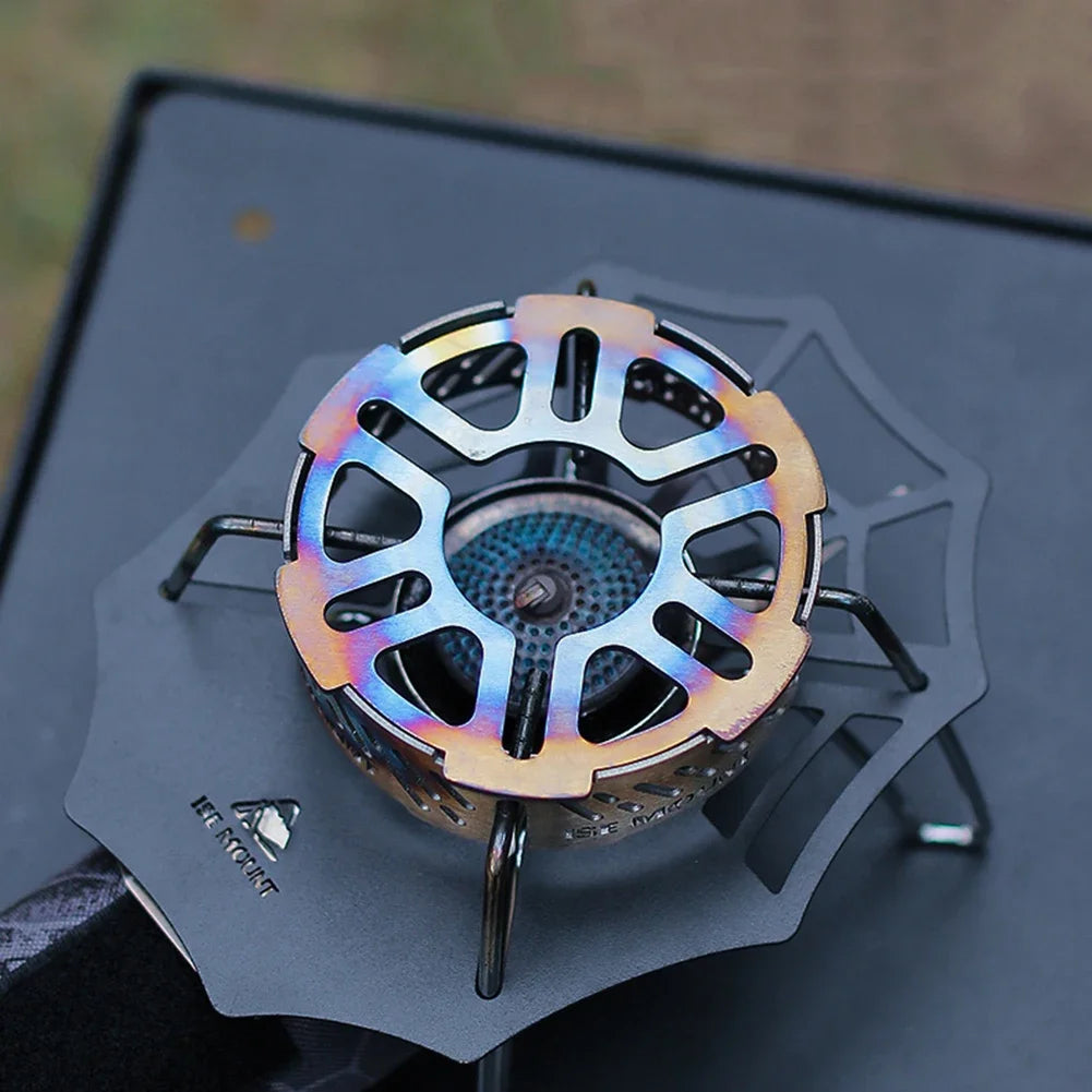 Outdoor Stove Windshield Portable Camping Stove Windproof Ring High-temperature Resistant Camping Picnic Cooking Supplies
