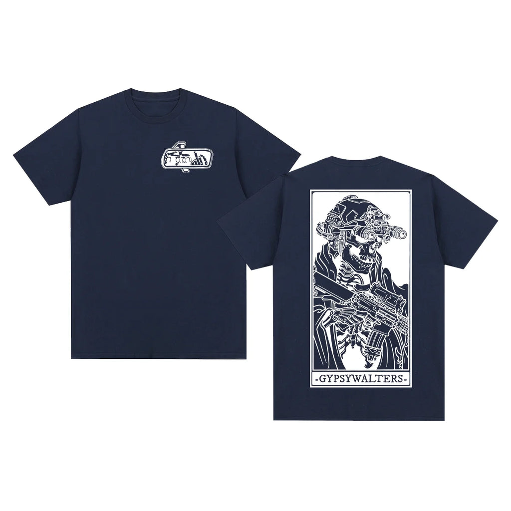 Forward Observations Group Vintage t-shirt Death Skeleton Satan Gothic Clothes Cotton Men T shirt New TEE TSHIRT Womens tops