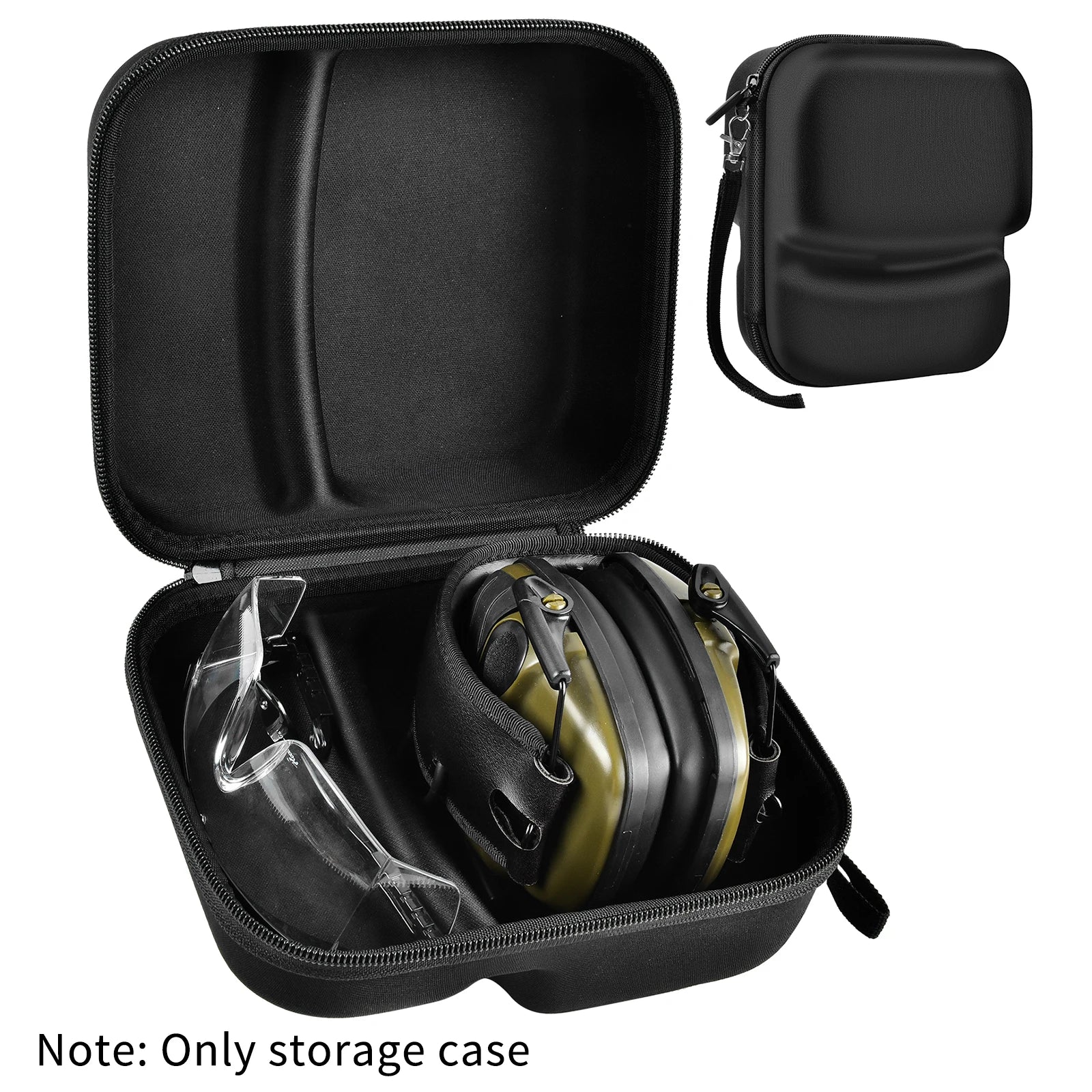 Storage Case Compatible with Walkers Razor Slim Howard Leight PROHEAR 016 Electronic Ear Protection Earmuffs
