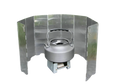 8/9/10 Plates Gas Stove Wind Shield Outdoor Camping Picnic Cooking Burner Windproof Screen Aluminum Alloy Wind Screen