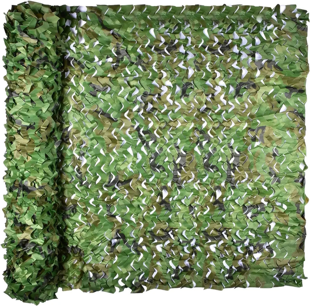 Camo Netting Hunting Camouflage Net 10Mx1.5M 4Mx6M Woodland Training Sunshade Mesh Nets for Camping Sun Shelter Car Shade Covers