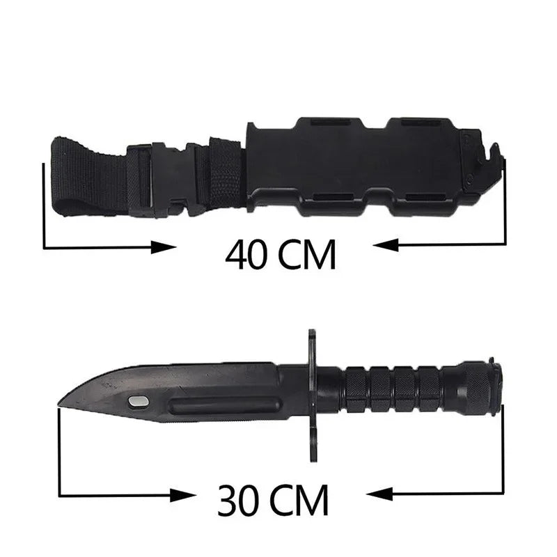 Faca de combate para treino ( borracha )