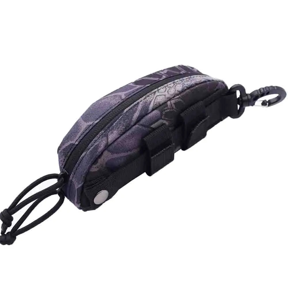 Tactical Molle Pouch Hard Case Fashion Glasses Pouch Outdoor Portable Eyewear Protector Shockproof Dustproof Glasses Case