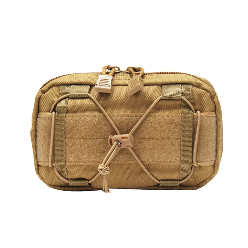 Molle Waist Bag Tactical Pouch Medical First Aid Tool Gear Gadget Bag Pouch Outdoor Sports Hunting Bag