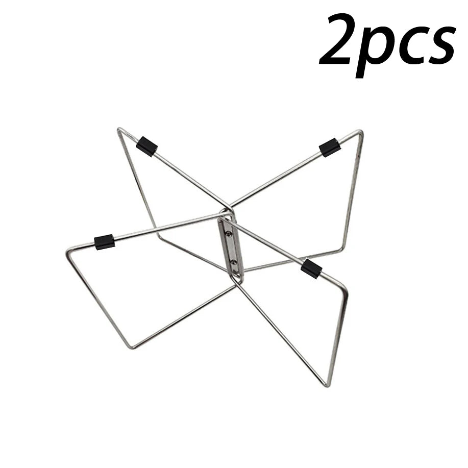 1/2Pcs Cooler Box Stand Ice Box Holder Outdoor Camping Box Storage Stand Plastic Folding Box Support Shelf Camping Supply