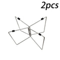 1/2Pcs Cooler Box Stand Ice Box Holder Outdoor Camping Box Storage Stand Plastic Folding Box Support Shelf Camping Supply