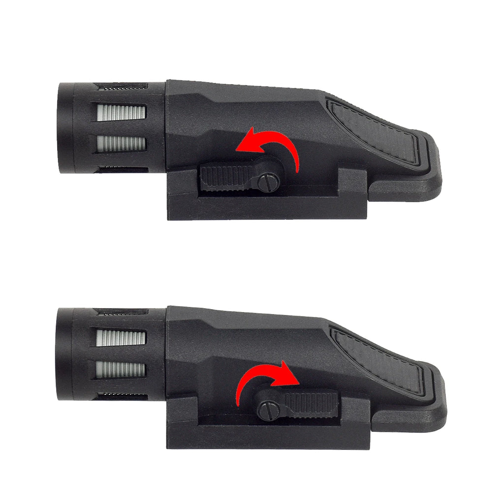 Tactical INFORCE WML APL Nylon Rifle Pistol Gun Strobe LED Light Fit 20mm Rail Airsoft Weapon Hunting Flashlight